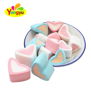 Bonbons moelleux en forme de cœur fourrés à la confiture, assortiment de couleurs premium, sac en vrac de 500g, vente en gros - Product Image 5