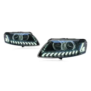 TYPY FT Car <b>Lights</b> For Audi A6 Headlights 2005-2011 A6L LED Projetor Headlamp Daytime Running <b>Light</b> Automotive <b>Accessories</b> - Product Image 6