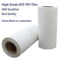 Uper like double matte hot peel 33cm 43cm 60cm roll dtf pet film for Epson i4720 i3200 dtf printer - Product Image 2