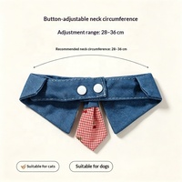 PAIPET Bandana Mignon pour Chien, Écharpe en Polyester, Cache-Cou Décoratif pour Petits Chiens, Chats, Teddy, Bichon