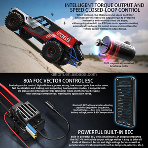 MJX Hyper Go H8P 1/8 Bronco <span class=keywords><strong>Baja</strong></span> 1000 RC Внедорожный гоночный автомобиль 2,4 г бесщеточный высокоскоростной альпинистский автомобиль - Product Image 4