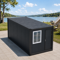 Conteneur préfabriqué portable en gros, maison modulaire démontable, bureau mobile en kit, cabane de chantier, conteneur de chantier