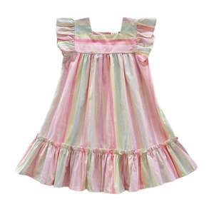 Vestito da spiaggia di cotone per bambini 2025 nuovi abiti da ballo per ragazze - Product Image 3