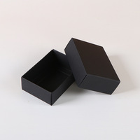Boîte cadeau en papier kraft épais recyclable, personnalisée, avec couvercle, pour chaussettes de Noël, emballage en carton imprimé sur mesure.