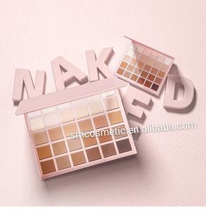 2025 New Arrival Custom Low MOQ Custom Cruelty Free Nude <strong>Eyeshadow</strong> Palette <strong>Private</strong> <strong>Label</strong> Matte Eye Shadow Pan - Product Image 2