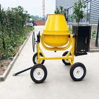 Bétonnière automotrice diesel-électrique-essence 700L350L500L, idéale pour la construction routière et les projets de construction