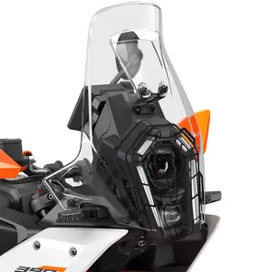 Protection de grille de phare pour moto <span class=keywords><strong>KTM</strong></span> <span class=keywords><strong>390</strong></span> <span class=keywords><strong>Adventure</strong></span> <span class=keywords><strong>R</strong></span> 390ADV <span class=keywords><strong>R</strong></span> 2025, protection de phare, abat-jour, filet de protection - Product Image 4