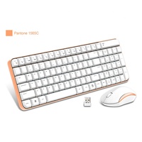 Le dernier ensemble combiné clavier souris sans fil, avec panneau métallique à l'intérieur et souris optique 3D gauche/droite