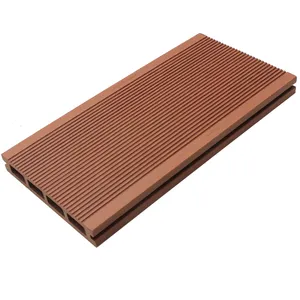 最新设计卓越质量wpc木质塑料木板路防火甲板pvc地板户外地板