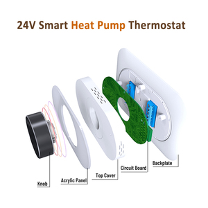 Bouton <span class=keywords><strong>Thermostat</strong></span> <span class=keywords><strong>Climatisation</strong></span> Smart Wifi Room 24V <span class=keywords><strong>Thermostat</strong></span> pompe à chaleur - Product Image 3
