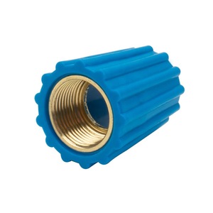 High Pressure <b>Cleaner</b> Hose Nut 1/2 Bspp G1/2 Thread Blue <b>Plastic</b> For Degreasing Medium Duty Use - Product Image 2