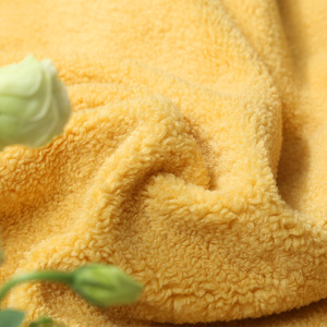 Tela de felpa de <span class=keywords><strong>pellets</strong></span> de color sólido cómodo personalizable para ropa de casa de invierno y funda de sofá - Product Image 5