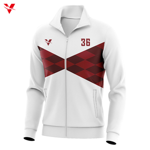 Bán Buôn Polyester Bộ Đồ Thể Thao Zip up Đào Tạo Mặc Người Đàn Ông Áo Khoác Và Quần Jogger Bộ Tùy Chỉnh Tracksuit Thể Thao Thanh Niên Wx202529 - Product Image 1