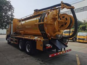 Camion de pompage et de vidange des eaux usées LiuQi à double essieu arrière, manuel, diesel, 20 mètres cubes, à vendre - Product Image 2