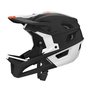CAIRBULLDEFENDER新しいデザインのダウンヒルマウンテンバイクレーシングヘルメットスタイルと安全性フルフェイスマウンテンバイクヘルメット