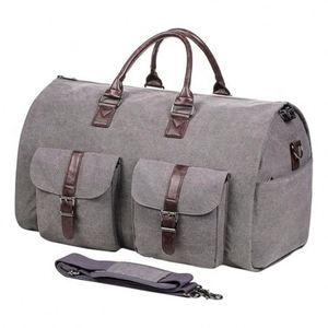 Free sample Shoulder-<b>strapped</b> carry-on garment duffel bag with dual-purpose hanging <b>suitcase</b> travel bag - Product Image 4