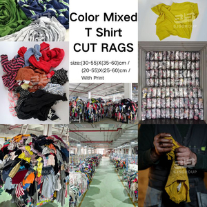 Impa 232908 Miễn Phí Mẫu 25Kg 10Kg 15Kg Túi Lau Rags Tái Chế T Áo Sơ Mi Rags 25-55Cm Cho Máy Công Nghiệp Hấp Thụ Dầu - Product Image 5