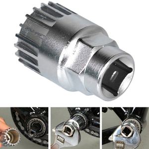 Outil d'anneau de verrouillage de roue libre en acier portable de voyage en plein air personnalisé extracteur de <span class=keywords><strong>manivelle</strong></span> <span class=keywords><strong>Kit</strong></span> de <span class=keywords><strong>réparation</strong></span> de <span class=keywords><strong>vélo</strong></span> multifonctionnel - Product Image 4