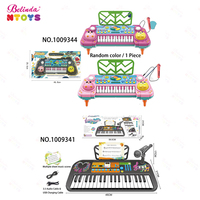 Clavier électronique multifonctionnel Belinda avec microphone, jouets éducatifs de piano avec MP3, jouets pour débutants, cadeaux pour enfants