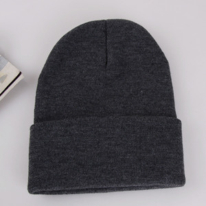 High Quality Custom Beanies With Logo Winter <strong>Knitted</strong> <strong>Hat</strong> Fashionable Color and Warm Wool Cotton Embroidery - Product Image 5