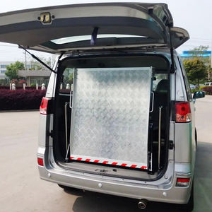 Rampa para silla de ruedas plegable con puerta trasera para furgoneta de negocios rampa de carga para silla de ruedas manual para discapacitados - Product Image 2