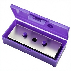 ใบมีด 43*22*0.2 มม. 3 รู สำหรับตัด PP PE PET BOPP - Product Image 3