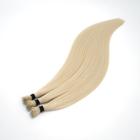 Nano Link Extensions de cheveux humains russes de qualité supérieure, double tirage, cuticules intactes, couleur 603, pointe anneau, mèches premium, qualité fournisseur haut de gamme