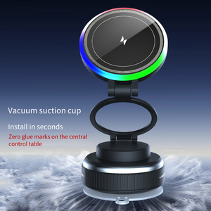2025年畅销产品 磁性车载旋转无线充电器支架 手机支架 15瓦快速充电 适用于iPhone 17 - Product Image 2