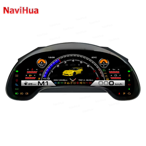 มาตรวัดความเร็ว NaviHua จอแสดงผล LCD ดิจิตอล ระบบ Linux สำหรับ Chevrolet Corvette C6 ปี 2005-2013 - Product Image 3
