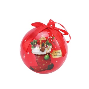 Nouvelles boules de Noël en mousse faites à la main, style transfrontalier, très vendues, ornements flocon de neige pour la décoration de l'arbre de Noël, vendues individuellement - Product Image 3