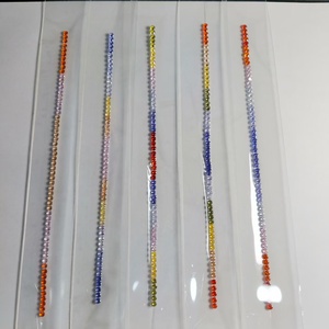 Zirconia Cubica 5A Multicolore 3mm Taglio Brillante Trattata Termicamente Pietra Grezza Creata in Laboratorio con Effetto Cambiante di Colore per Creazione di <span class=keywords><strong>Gioielli</strong></span> - Product Image 6