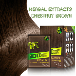 Dépôt professionnel semi permanent naturel organique de couleur des cheveux 25ML * 10 - Product Image 6