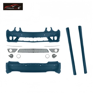 Kit Carrozzeria TR Hot Selling in Fibra di Carbonio: Paraurti Anteriore <span class=keywords><strong>e</strong></span> Posteriore con Minigonne Laterali per <span class=keywords><strong>Mercedes</strong></span> Classe <span class=keywords><strong>E</strong></span> Nuova E63 AMG W211 - Product Image 1