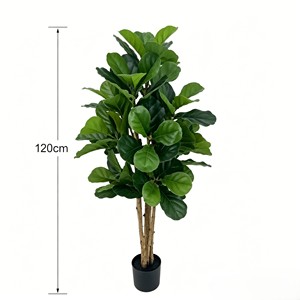 Real Wood Stem Fiddle Leaf Fig <b>Tree</b> – <b>Artificial</b> Plant for Home & Office Decor - Product Image 2