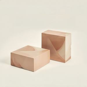 Boîte en papier kraft écologique avec fenêtre pour la présentation de savon biologique et de bougies artisanales sur les marchés de détail - Product Image 5
