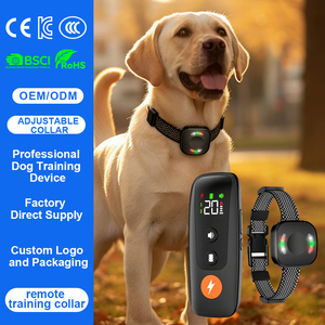 Colliers pour animaux de compagnie QCool, équipement d'entraînement intelligent et humain, rechargeable, étanche, vente en gros - Product Image 1