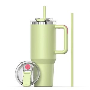 2026 Tumbler 40oz Leak-proof Screw-on <b>Lid</b> for Stainless Steel Travel Tumbler <b>Cup</b> Travel Mugs - Product Image 3