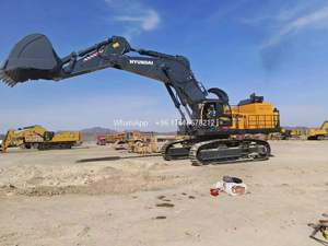 Nueva Excavadora de Orugas Hyundai HX1250 de 118 Toneladas Equipada con Motor Cummins, Bomba Hidráulica Kawasaki y Válvula de Control Principal Kawasaki - Product Image 5