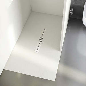 2025 SMC <span class=keywords><strong>Shower</strong></span> nampan dasar Resin karavan mudah dibersihkan dalam cetakan Srv plastik Steamer batu gelas dan keramik alami - Product Image 5