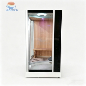 Salle <span class=keywords><strong>de</strong></span> sauna électrique moderne <span class=keywords><strong>de</strong></span> luxe, style Dubaï, en <span class=keywords><strong>bois</strong></span> <span class=keywords><strong>de</strong></span> pin massif blanc, combinaison <span class=keywords><strong>de</strong></span> douche infrarouge et vapeur humide - Product Image 6