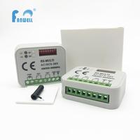 Récepteur universel multi-fréquence 300-868Mhz 2 canaux 9-30V avec télécommande SOS