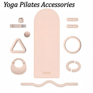 CZFIT Yoga Pilates Accessories Yoga Pilates Ball Beam Adjustable Ankle Weights Silicone Hand <b>Dumbbell</b> Bars Power Ring Yoga Mat - Product Image 1