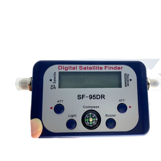 Satellite finder digital TV star finder with compass SF-95DR