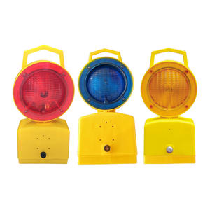 Meilleure vente au Royaume-Uni ambre clignotant poignée trafic route avertissement Construction LED clignotant barricade lumière - Product Image 1