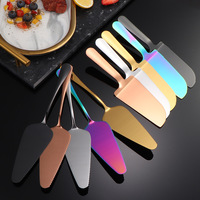 Vente en gros de spatules en acier inoxydable pour couteau à pain et gâteau, spatules à pizza pour la cuisine et la pâtisserie, spatules dentelées pour la fête de mariage