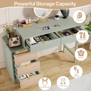 Table de vanité de mode, <span class=keywords><strong>coiffeuse</strong></span> <span class=keywords><strong>rustique</strong></span> Table de maquillage - Product Image 2