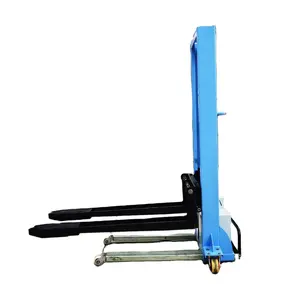 Warehouse Use Portable self Loading 500kg Stacker Electric Self Lift Pallet Stackers