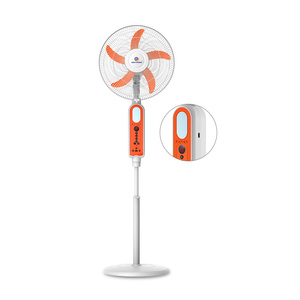 Solar Camping Emergencia Standing Solar Fan With Adjustable Speed for Home and Office Cooling EP-5616A - Product Image 6