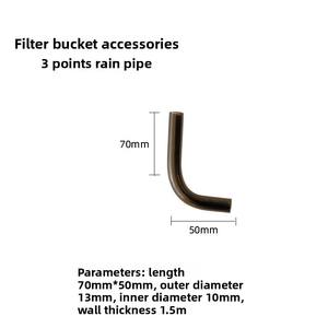 Accessoires pour aquarium : Coudes à 90 degrés 3/4 points pour filtre, bac, <span class=keywords><strong>tuyau</strong></span> <span class=keywords><strong>de</strong></span> <span class=keywords><strong>pluie</strong></span> pour changement d'<span class=keywords><strong>eau</strong></span> et entrée d'aquaculture - Product Image 6