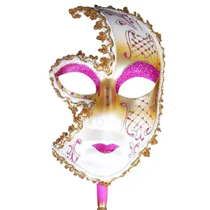 Transfronteiriça fabricantes de comércio exterior atacado meia máscara máscaras Natal Halloween Carnival masquerade bola máscaras